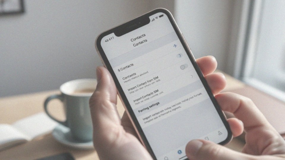 Jak kopiować kontakty z karty SIM na iPhone'a z systemem iOS?